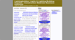 Desktop Screenshot of lightingbuildzo.com